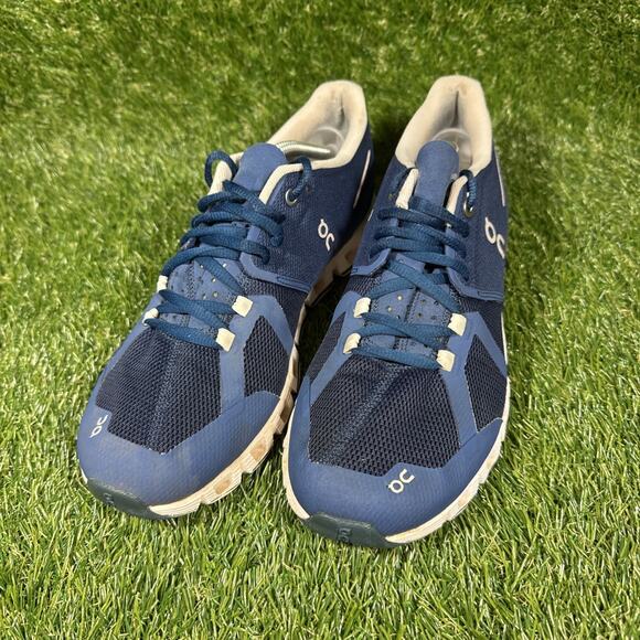 On Running Cloud 2.0 Women’s Size 8 Denim/White Running Shoes Blue - Picture 5 of 9